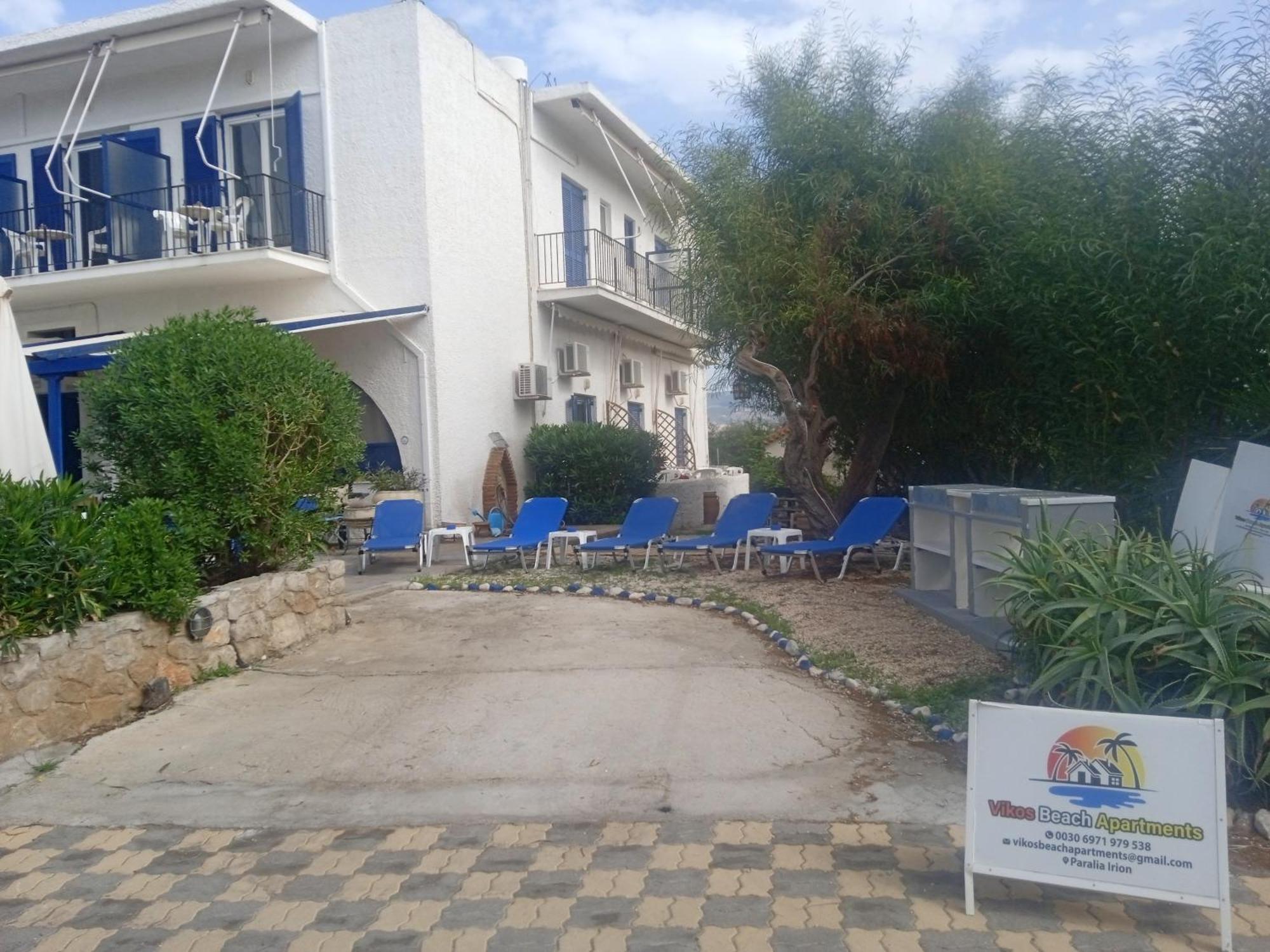 Vikos Beach Apartments Paralia Irion Zewnętrze zdjęcie